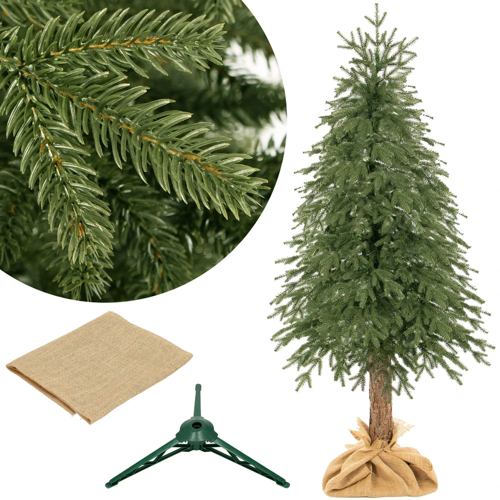Dirbtinė eglutė ant kamieno Springos LUX 220 cm
