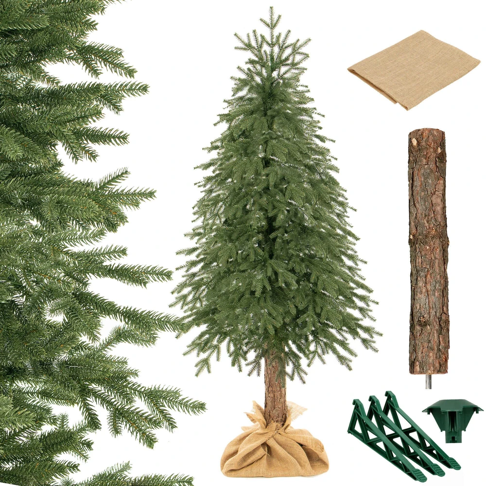 Dirbtinė eglutė ant kamieno Springos LUX 220 cm