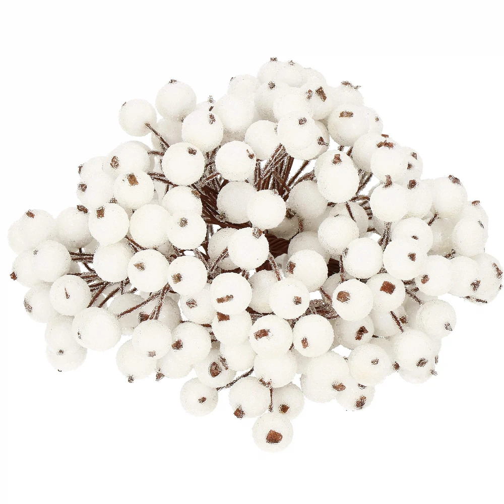 Dirbtinis dekoratyvinis šermukšnis Springos CA0743 12mm 100 vnt.