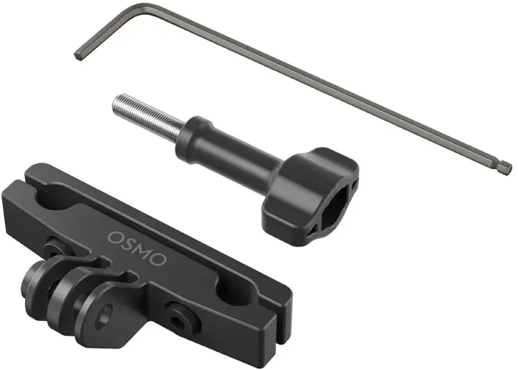 DJI Osmo Action dviračio sėdynės bėgio laikiklis