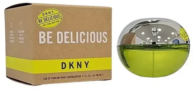 DKNY Be Delicious 3.4 Oz / 100 Ml EDP kvepalai moterims (kaip parodyta paveikslėlyje)