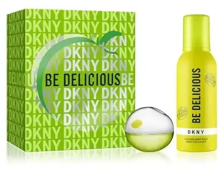Donna Karan DKNY Be Delicious rinkinys moterims (EDP, 30 ml + dušo putos, 150 ml)