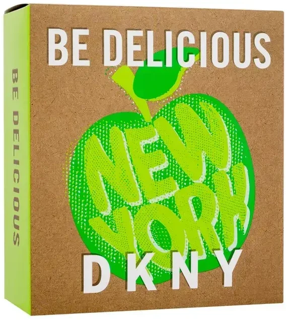 DKNY Be Delicious rinkinys moterims (EDP, 30 ml + kūno losjonas, 100 ml)