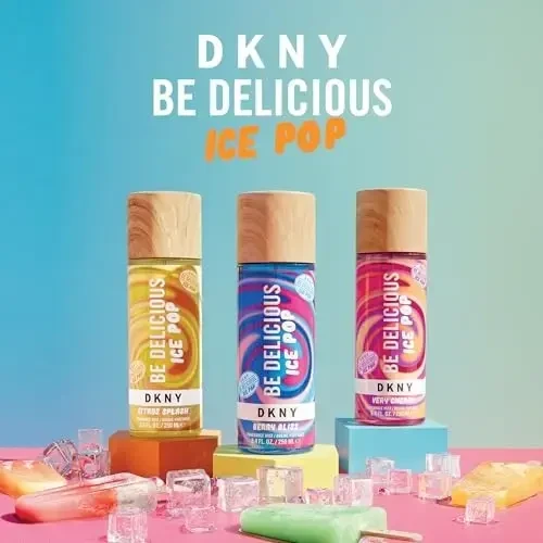 DKNY Donna Karan Be Delicious Ice Pop Berry Bliss kvapiųjų medžiagų purškiklis, 250 ml