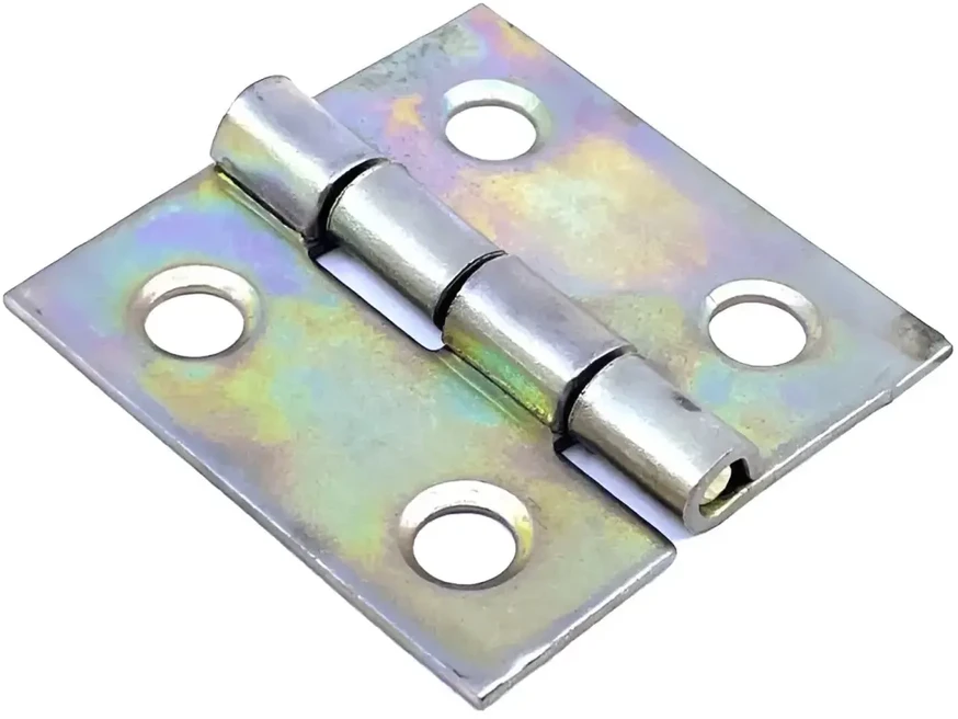 DMX Eņģe ZS 20x17x0.5 mm, plieno spalva, 10 vnt./kompl.,
