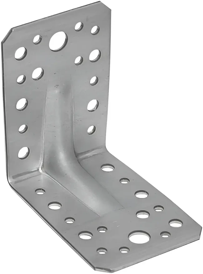 DMX Kampinė jungtis KP1 90x90x65mm 2.5mm sutvirtinta plati