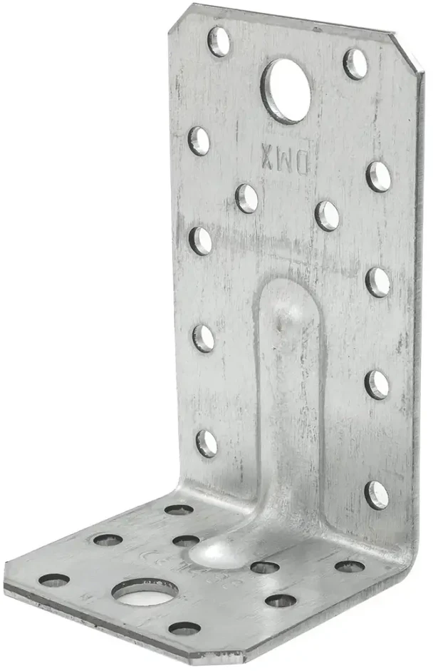 DMX Montavimo kampas, 90x50x55x2,5mm, sustiprintas, cinkuotas