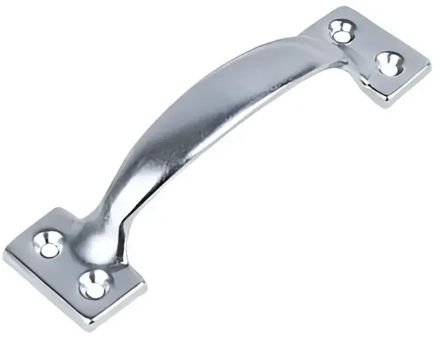 DMX Durų rankena UNB 120 cinkuota 120x33x1.3mm