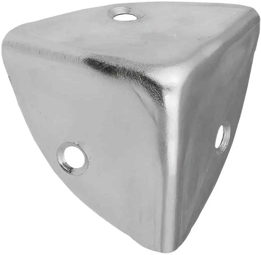 DMX Dėžės sutvirtinimo kampas, NS36, 36 x 36 mm, cinkuotas