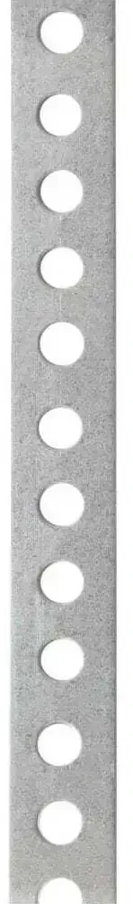 DMX Perforuota montavimo juosta, 12x0,7mm, ilgis 10m.