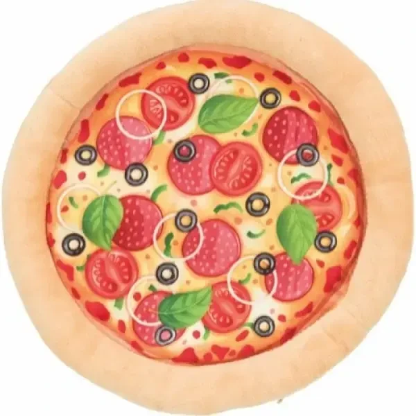 Trixie Pizza, žaislas, šuniui, pliušinis, 26 cm, szeleszcząca