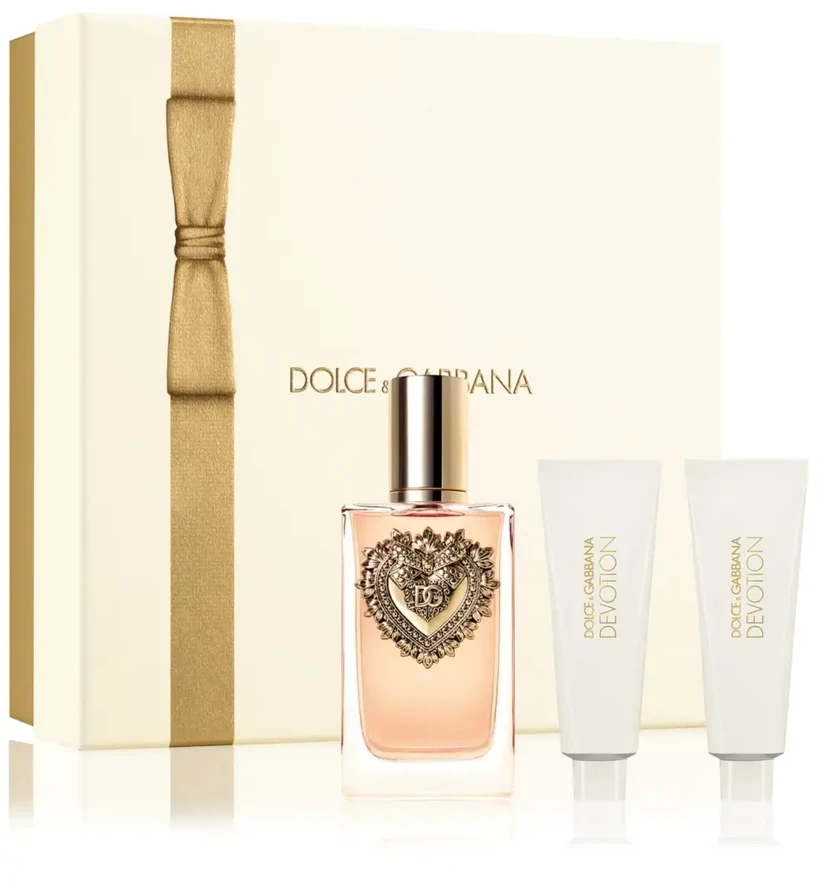 Dolce&Gabbana Set Dolce Gabbana Devotion EDP 100ml + Dušo želė 50ml + Losjonas kūnui 50ml