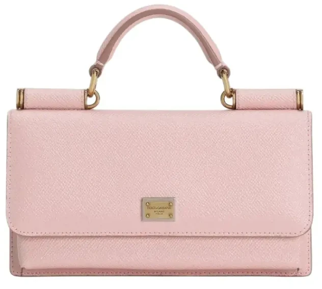 Dolce&Gabbana Dolce & Gabbana Dolce & Gabbana, Dolce, Textile, Textile Bag, Clutch, Rožinė with auksinis-tone hardware, For Women For Women