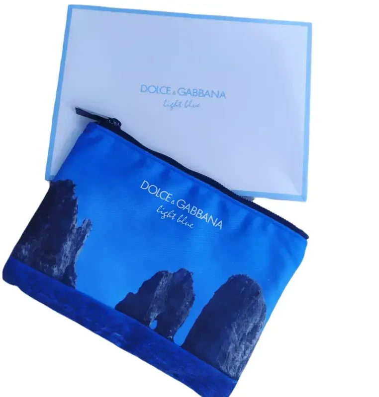 Dolce&Gabbana Dolce - Gabbana, Light Mėlyna, Toiletry, GWP Textile Pouch, Mėlyna