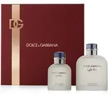 Dolce&Gabbana Šviesiai mėlynas Pour Homme - EDT 200 ml + EDT 75 ml