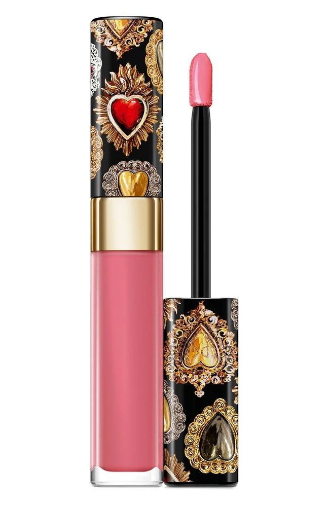 Lūpų dažai Dolce&Gabbana Shinissimo High Shine Lacquer, 230 Lovely Kiss, 4,5 ml