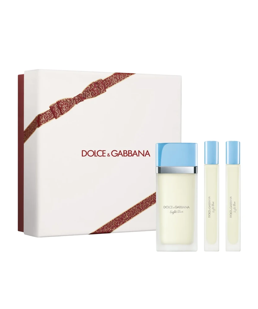 Dolce&Gabbana rinkinys Dolce & Gabbana: „Light Mėlyna“ tualetinis vanduo moterims, 50 ml + „Light Mėlyna“ tualetinis vanduo moterims, 2 vnt., 10 ml