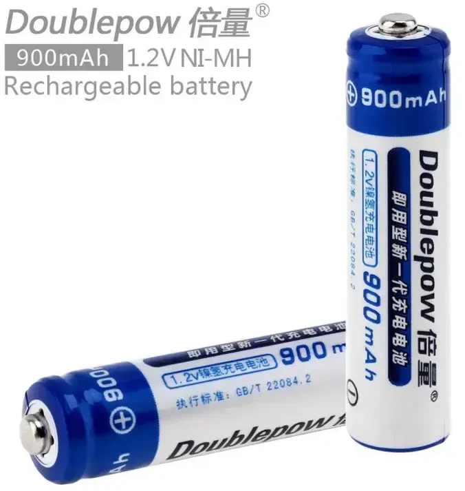 Doublepow AAA įkraunamos baterijos, 2 vnt. pakuotė