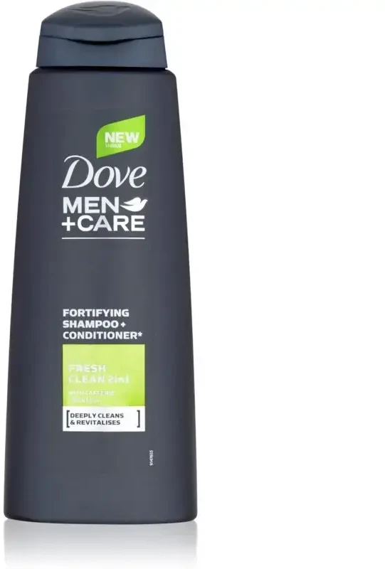 Dove Men + Care Fresh Clean Šampūnas vyrams, 400 ml
