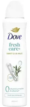 Dove Fresh Care+ Fresh Sea Minerals Deospray - Dezodorantas ve spreji 150ml