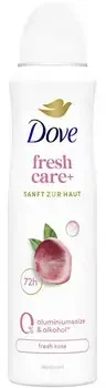 Dove Fresh Rose Dezodorantas Purškiklis - Dezodorantas ve spreji 150ml