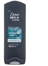 DOVE Men+Care dušo želė 3in1 Eukaliptas + Mėta 400 ml