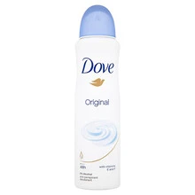 Dove Original purškiamas antiperspirantas su mėlynu dangteliu