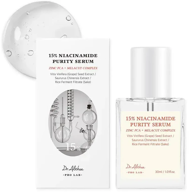 Dr. Althea 15 % niacinamido grynumo serumas, 30 ml