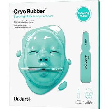 Dr. Jart+ Cryo Rubber Soothing Mask raminamoji veido kaukė jautriai odai, 44 g