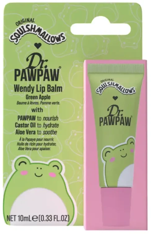 Dr. PawPaw Wendy Žalias Apple Aloe Vera Hydrating Lūpų balzamas, 10 ml