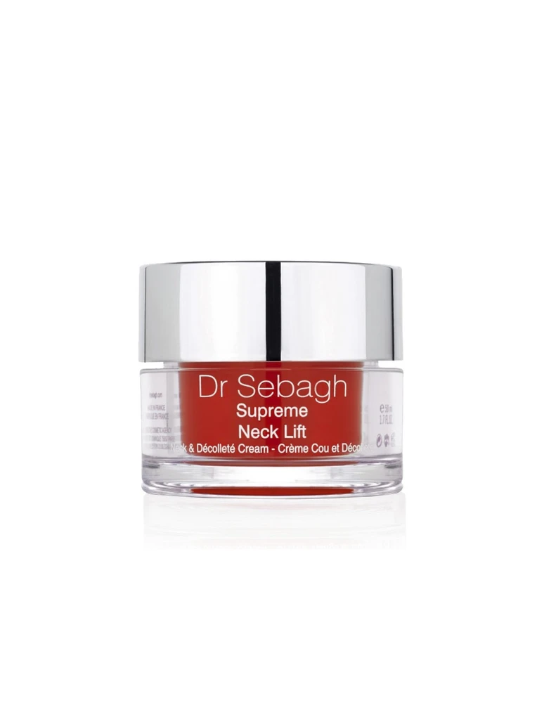 Dr Sebagh Supreme Neck Lift Hyaluronic Acid Firming Day Kreminis kaklo kremas, 50 ml