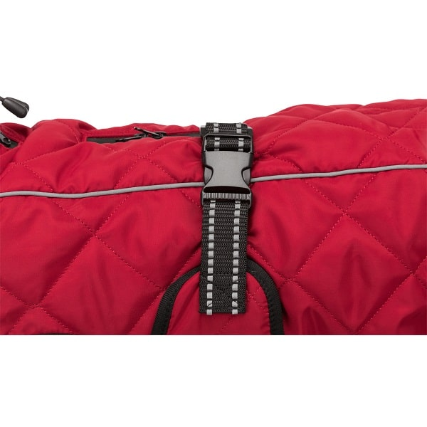 Trixie Minot Coat, M: 50 cm: 52-76 cm, raudona