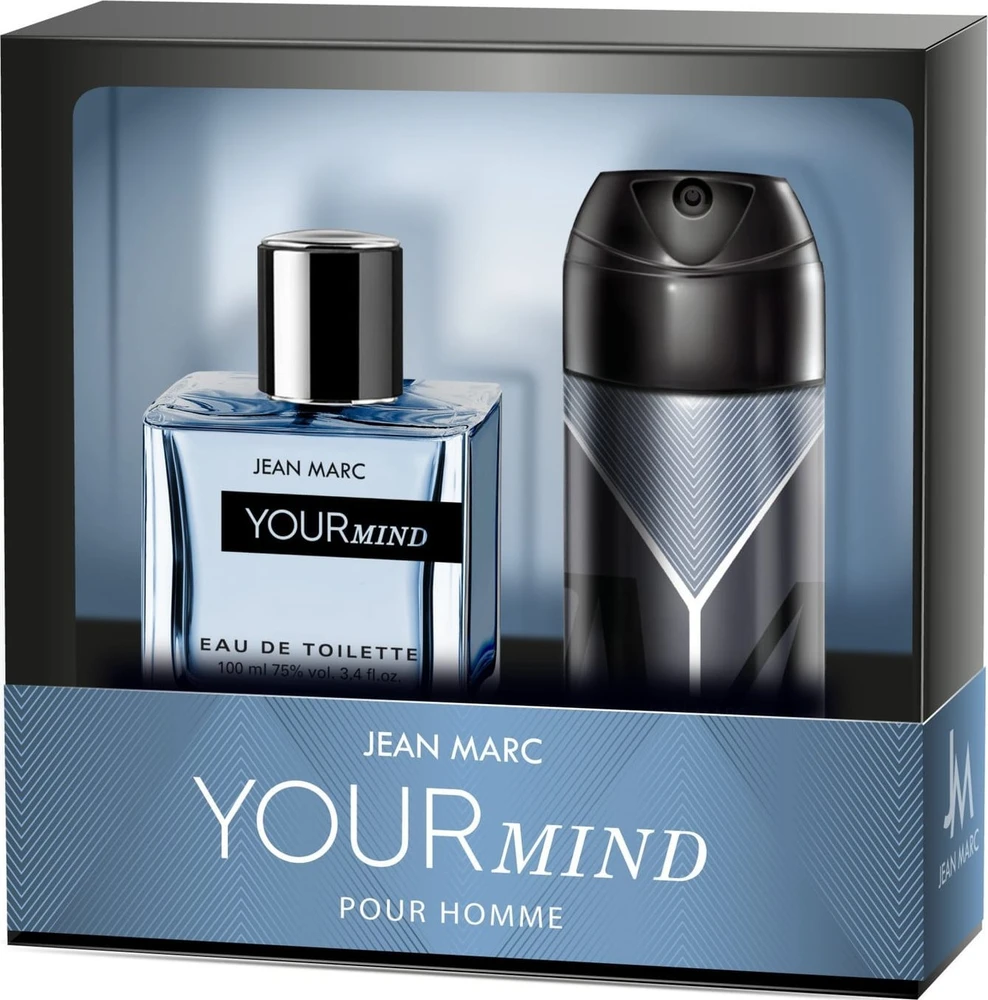 Jean Marc Your Mind rinkinys vyrams (EDT 100ml / deo 150ml)
