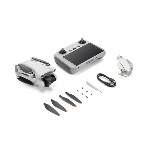Dronas DJI Mini 3 Consumer su DJI RC, Baltos spalvos