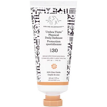 Drunk Elephant Tonuotas kremas nuo saulės SPF 30 Umbra Tinte (Physical Daily Defence) 60 ml