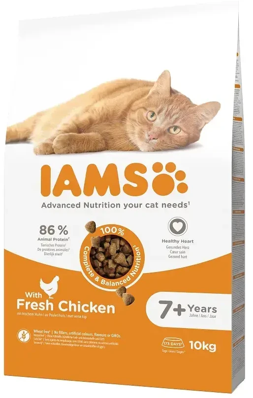 Sausas Kačių Maistas - IAMS Advanced Nutrition Senior, 10 kg