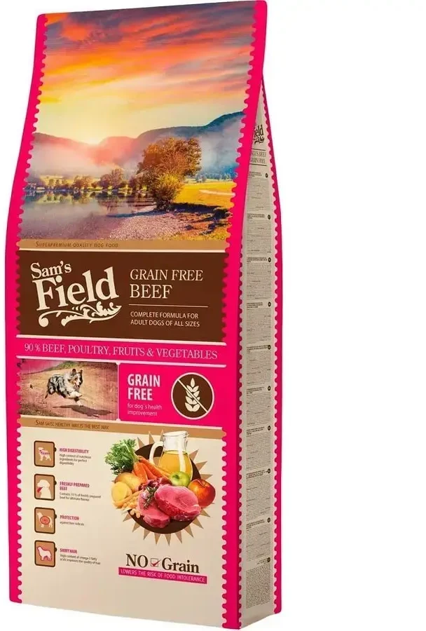 Sam`s Field Sams Field begrūdis Angus jautiena 13 kg