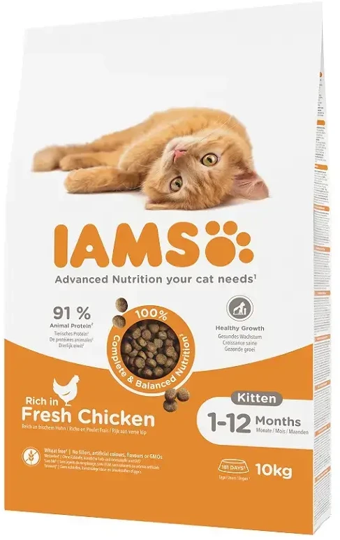 IAMS Kitten (vištiena) 10kg