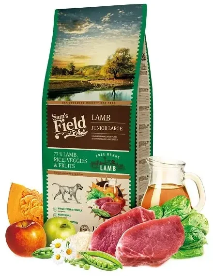 Sam´s Field Sam`s Field Sams Field Junior Large ėriena 13 kg
