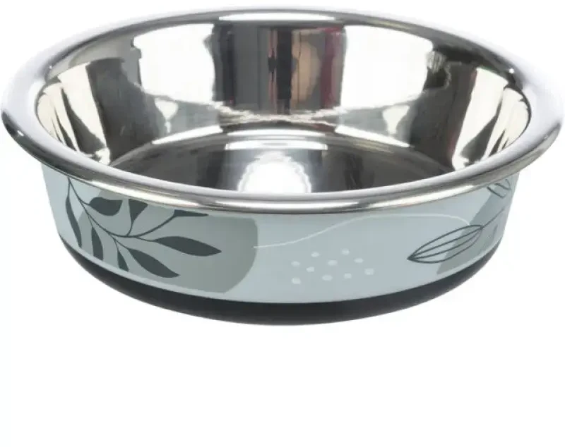 Dubuo gyvūnams, metalinis - Trixie Dubuo, nerūdijantis plienas / plastikas / guma 1,6 l / 21 cm