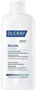 Ducray Squanorm Gaivusis Šampūnas - Šampūnas nuo riebių plaukų 200 ml