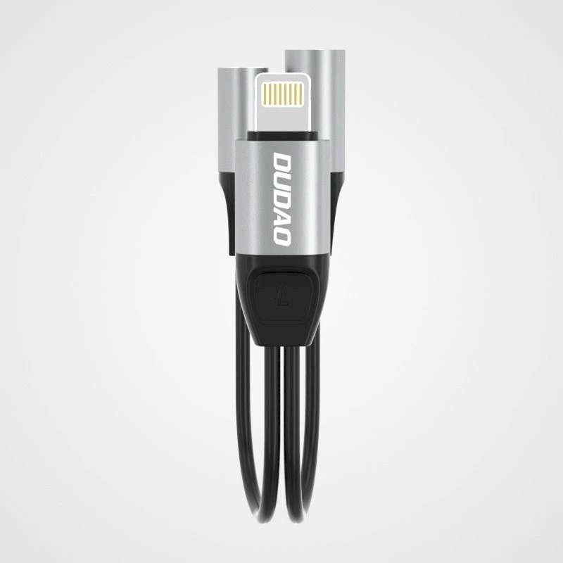Hq Audio adapteris Dudao L17i iš "lightning" į (1x3,5mm; 1x lightning)