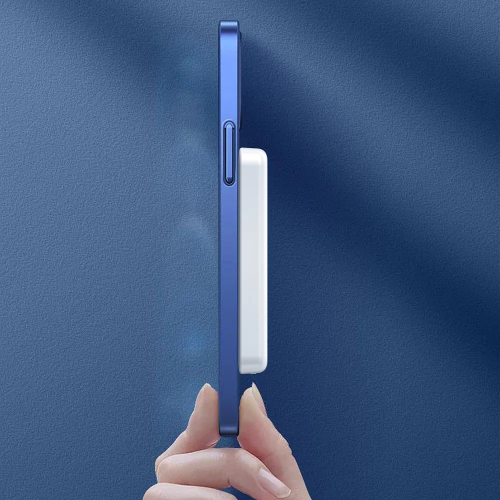 Dudao K14S USB-C / MagSafe wireless powerbank 20W 5000mAh – juodos spalvos