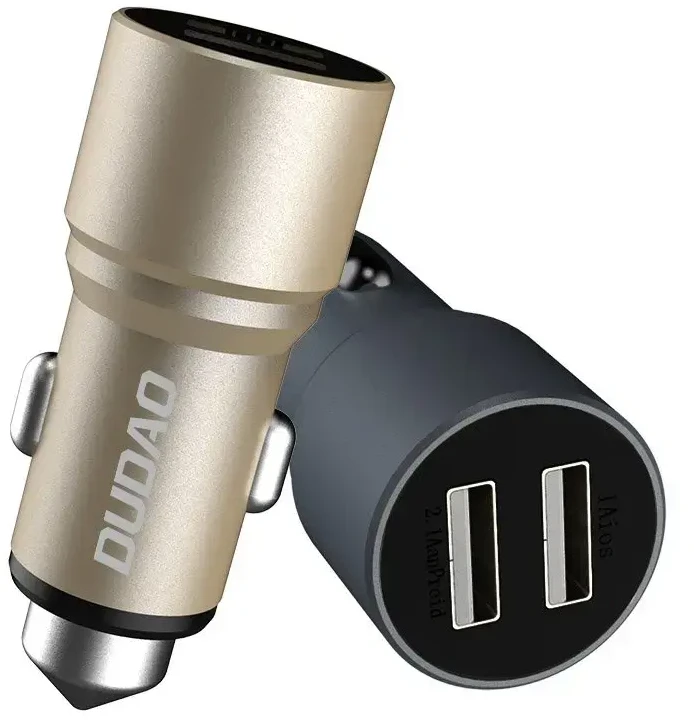 Dudao automobilinis įkroviklis | 15.5W | USB-A | juodas