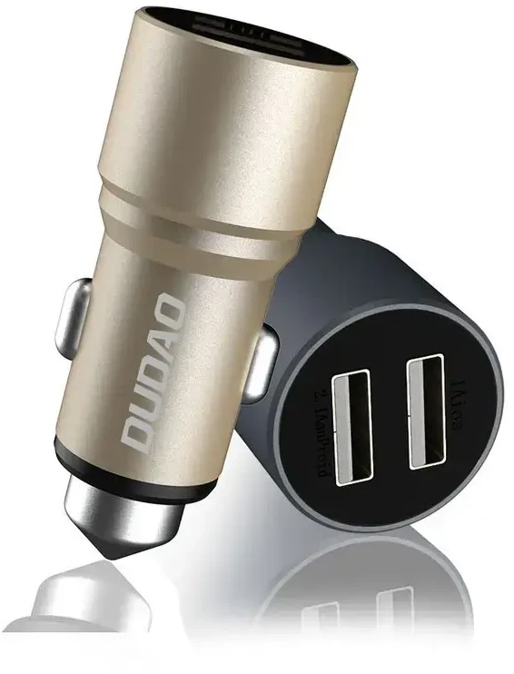 Dudao automobilinis įkroviklis | 15.5W | USB-A | juodas