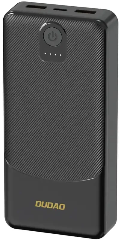 Dudao K10Pro Power Bank 2.4A 20000mAh 2 x USB-A - Juodas
