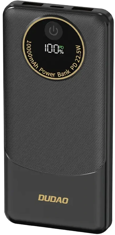 Išorinė baterija Power Bank Dudao K12 22.5W 10000mAh juoda