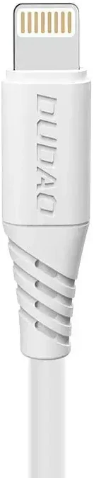 USB kabelis Dudao (L2) lightning 1m (5A) baltas
