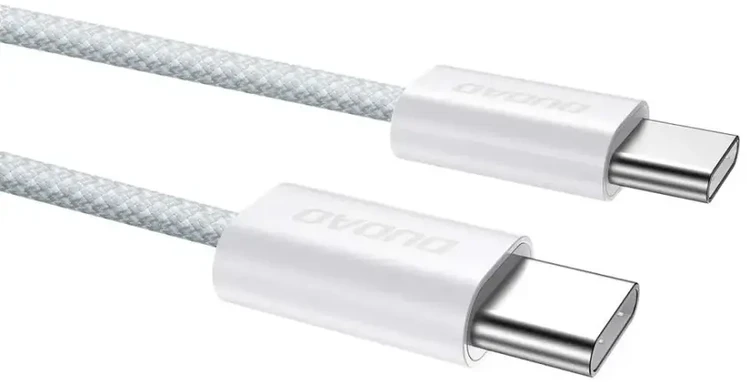 Dudao L6C duomenų perdavimo ir įkrovimo kabelis | USB-C į USB-C | 60W | 2 m | mėlynas
