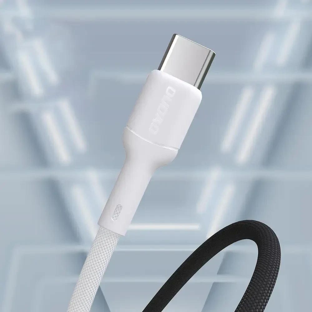 Dudao L9C duomenų perdavimo ir įkrovimo kabelis | USB-C į USB-C | 65 W | 1 m | baltas